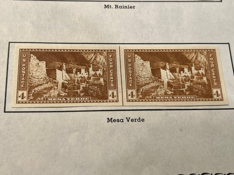 Mesa Verde National Park Series. IMP. Pair. - 1935