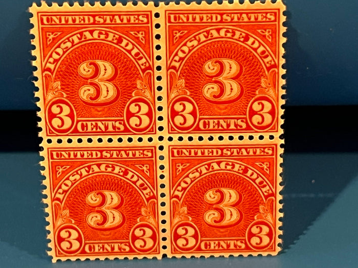 3c Postage Due Carmine