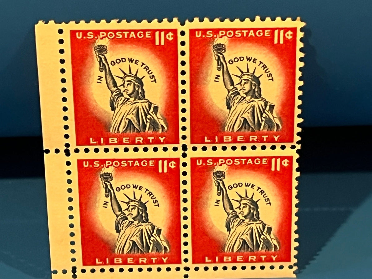 11c Liberty Stamp - Red.