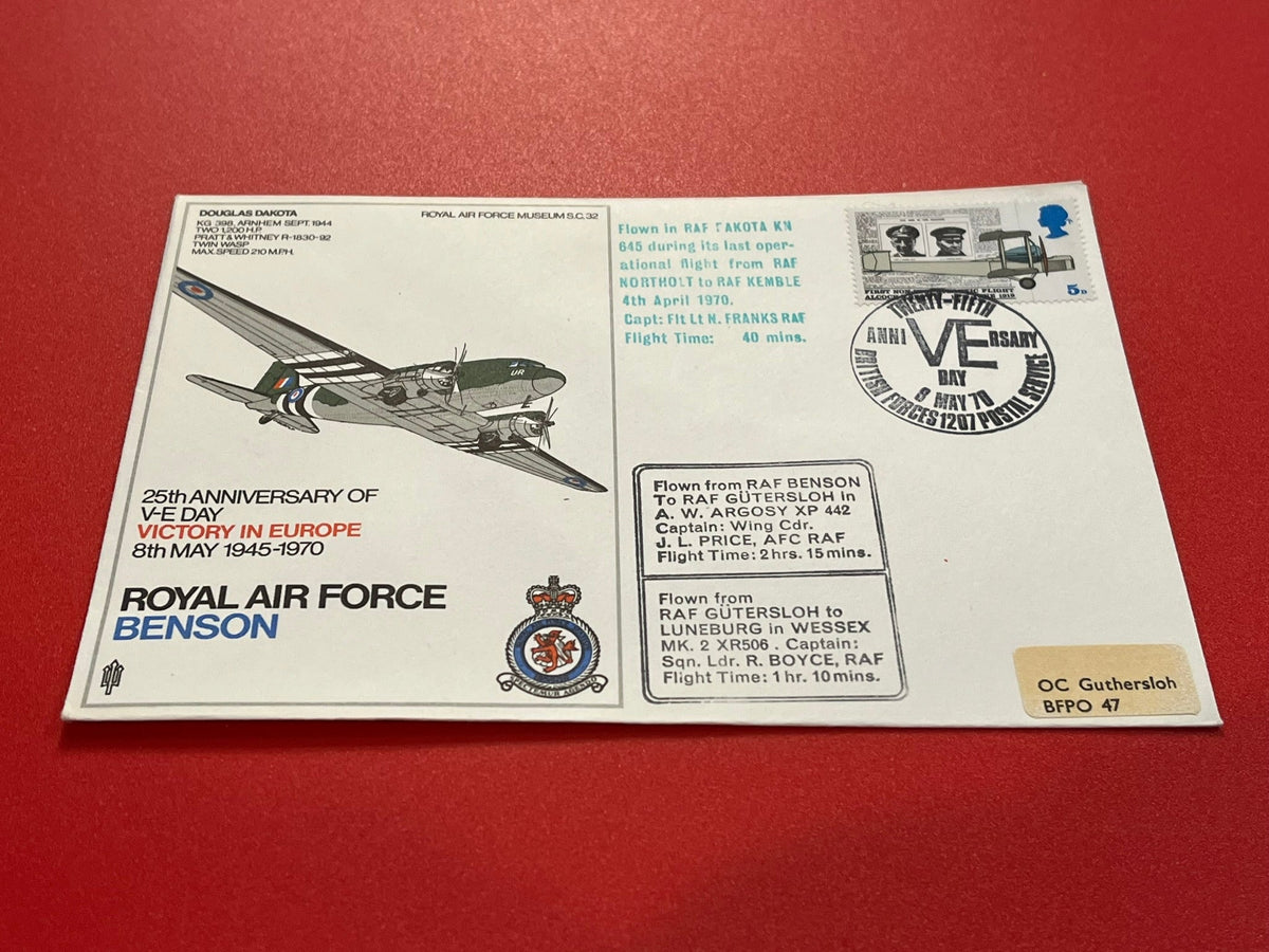 25th Anniversary of VE Day. Royal Air Force Benson