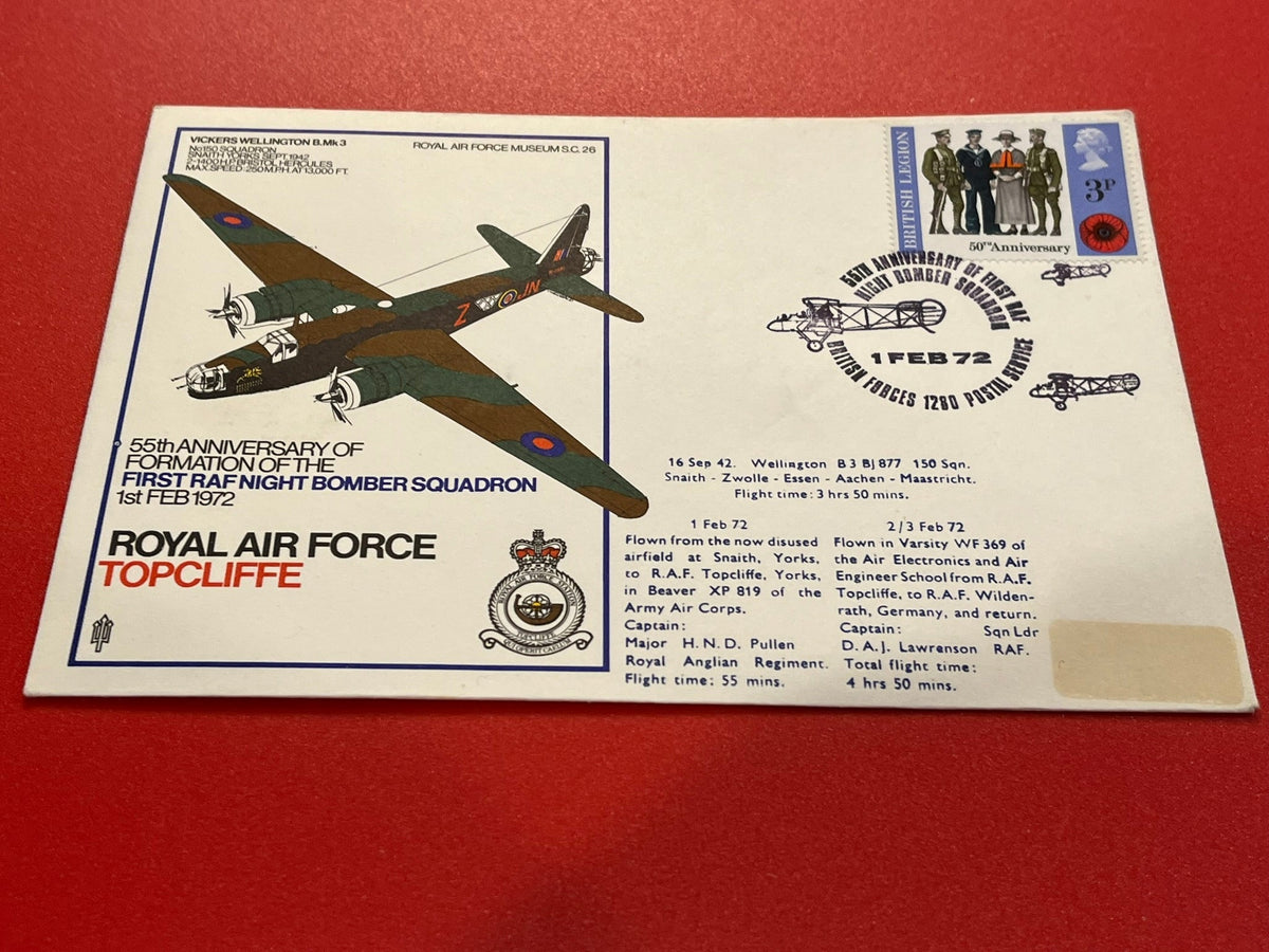 55th Anniversary of First RAF Night Bomber Squadron - Topcliffe.