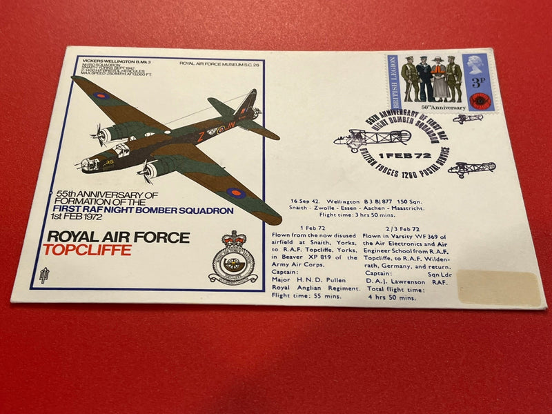 55th Anniversary of First RAF Night Bomber Squadron - Topcliffe.