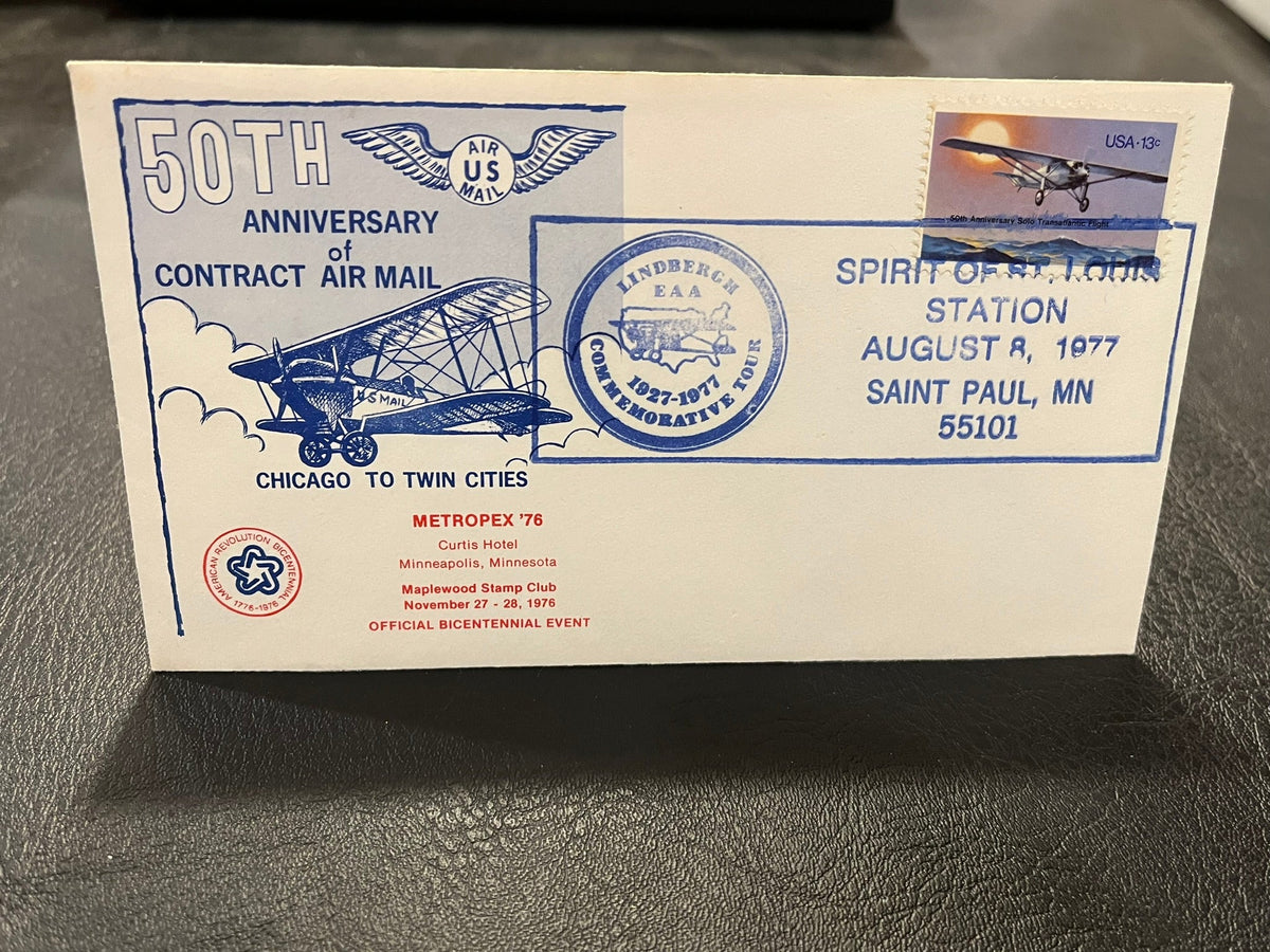 50th Anniversary of Contract Air Mail - Mertropex '76