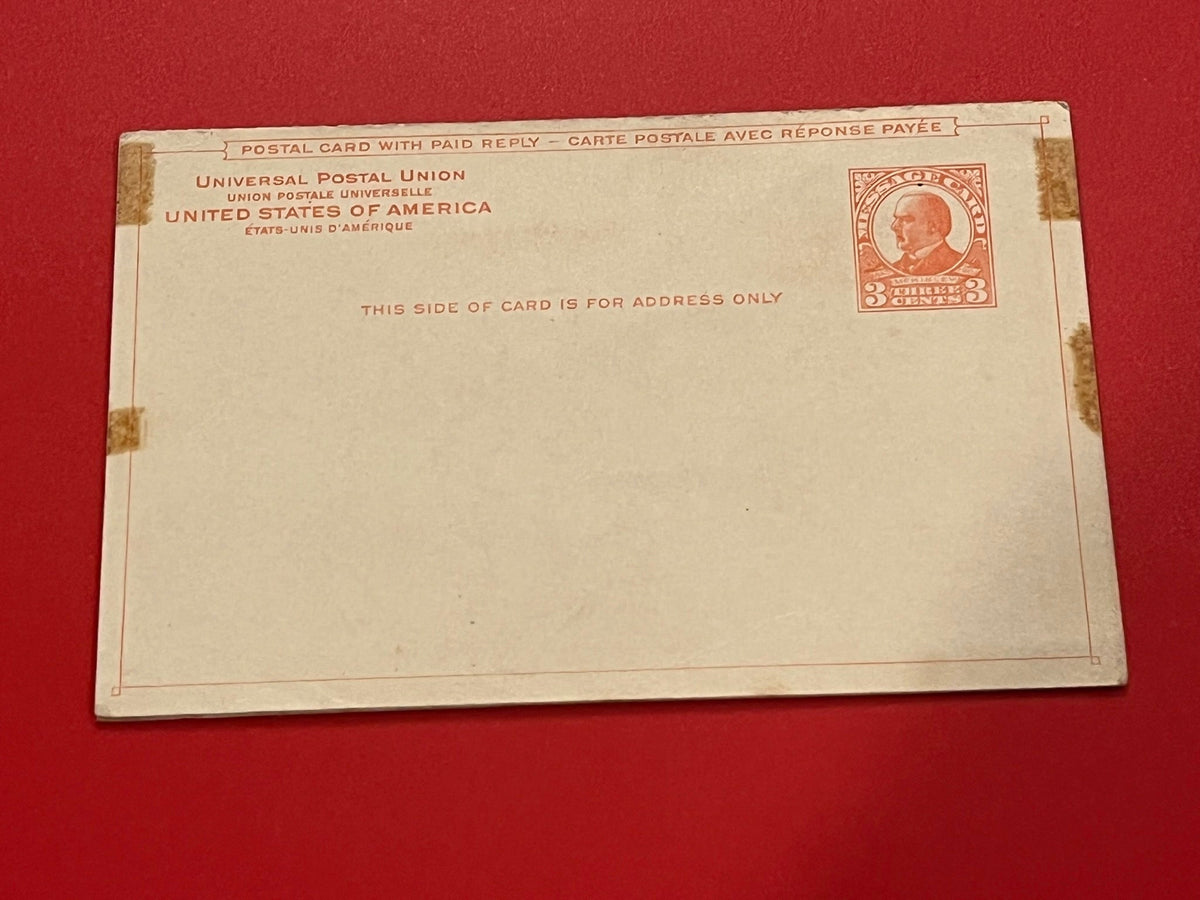 3c McKinley Post Card