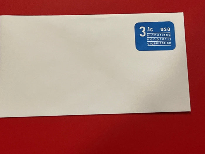 3.1c stamped envelope - Authorized  Nonprofit Organization