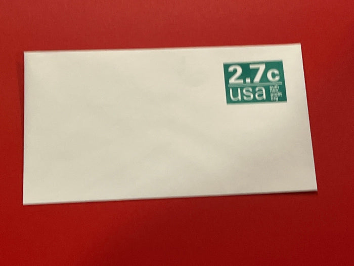 2.7c stamped envelope - Authorized Nonprofit organization