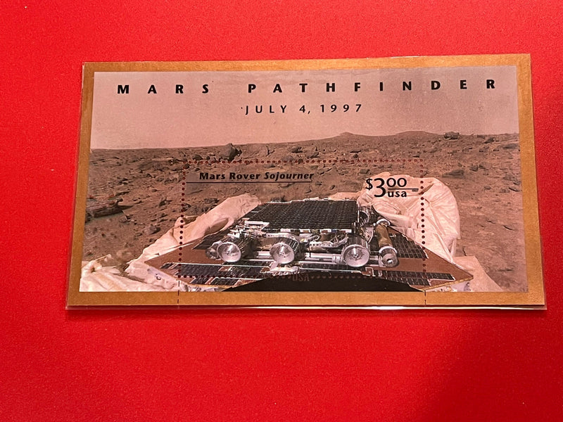 1997 $3.00 Mars Pathfinder (Largest stamp ever - U.S.)