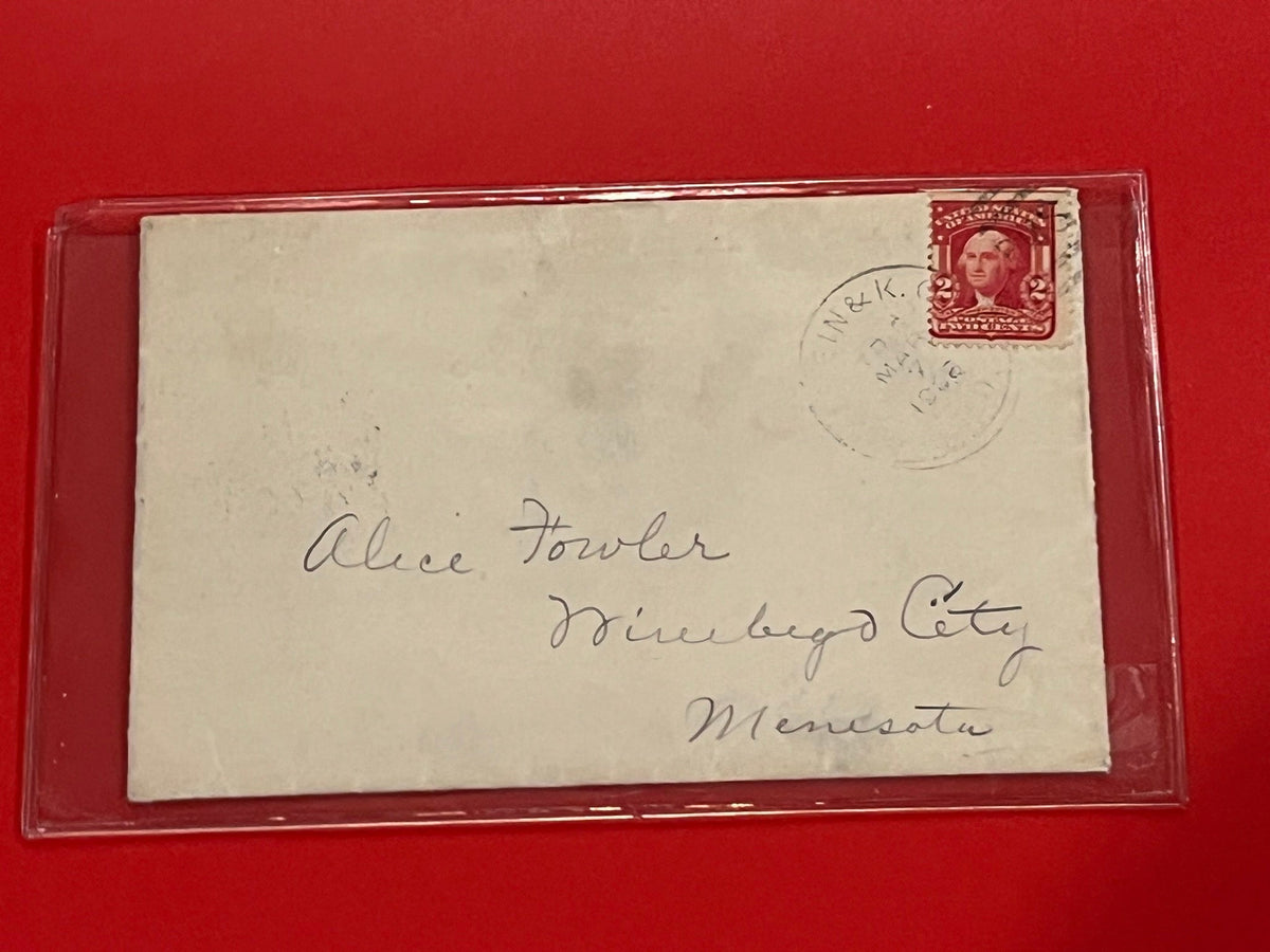 1903 2c Jefferson. RPO cancel