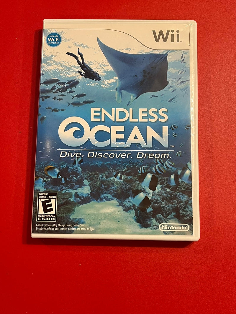 Wii - Nintendo - Endless Ocean - Dive , Discover, Dream