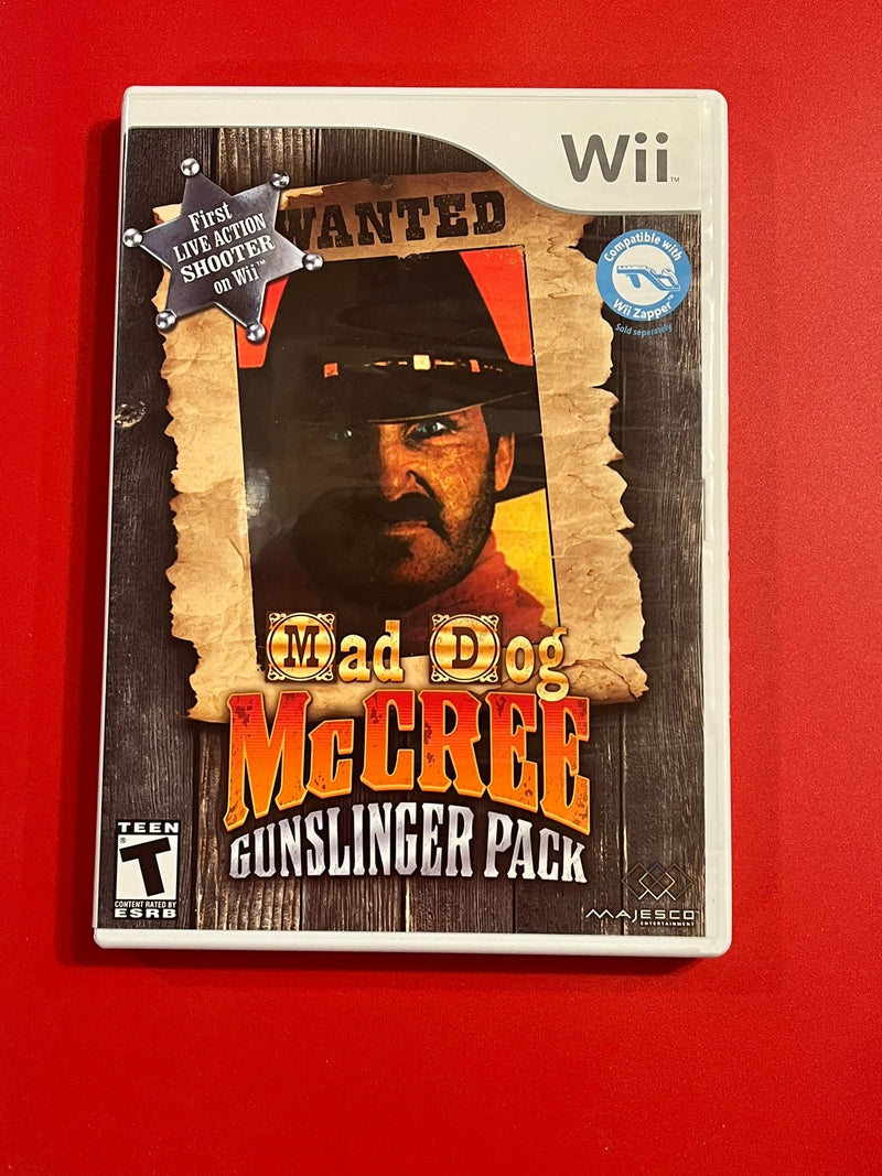 Wii - MAJESCO - Mad Dog McCree - Gunslinger Pack