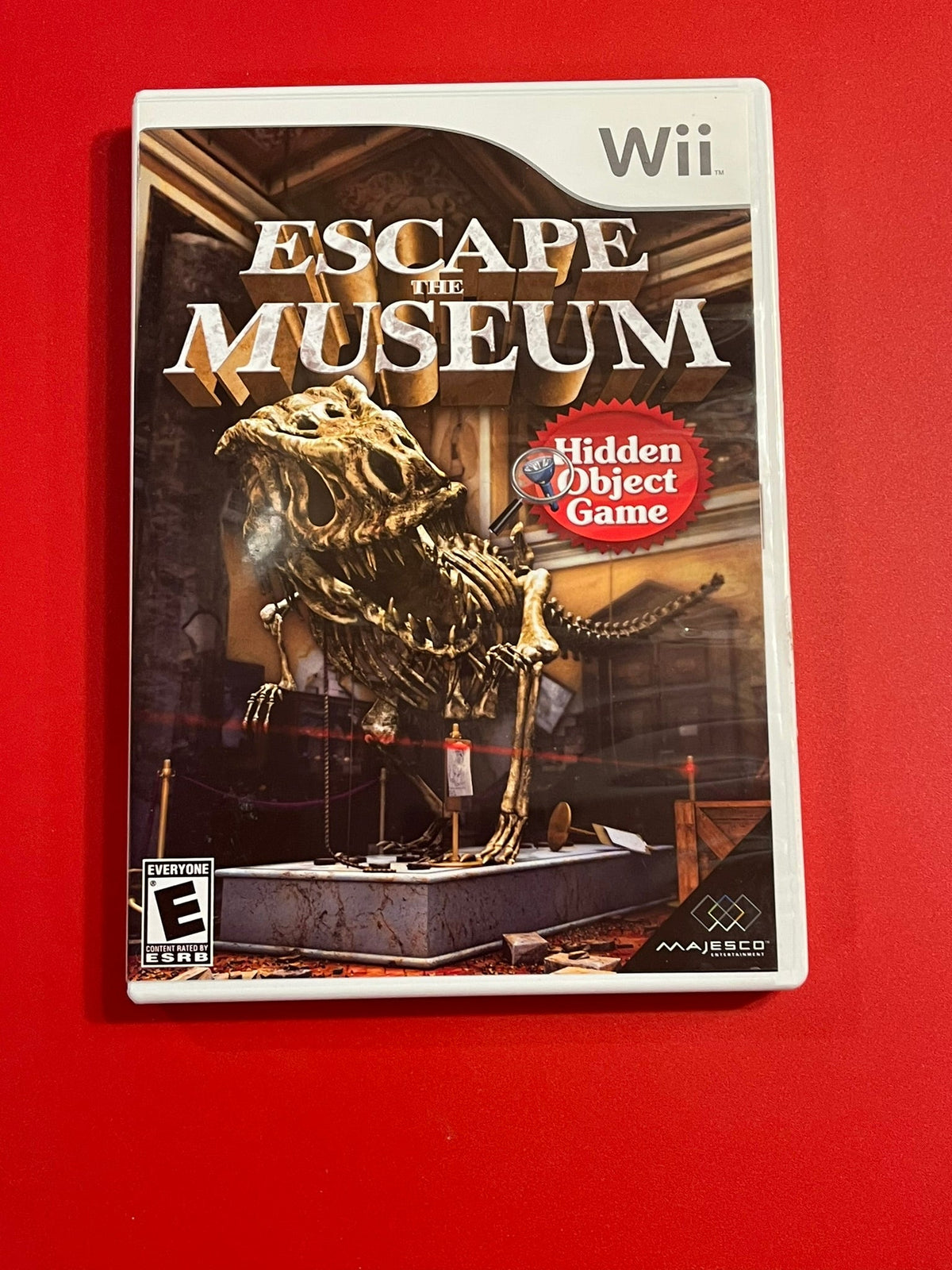 wII - MAJESCO - Escape the Museum : Hidden Object Game