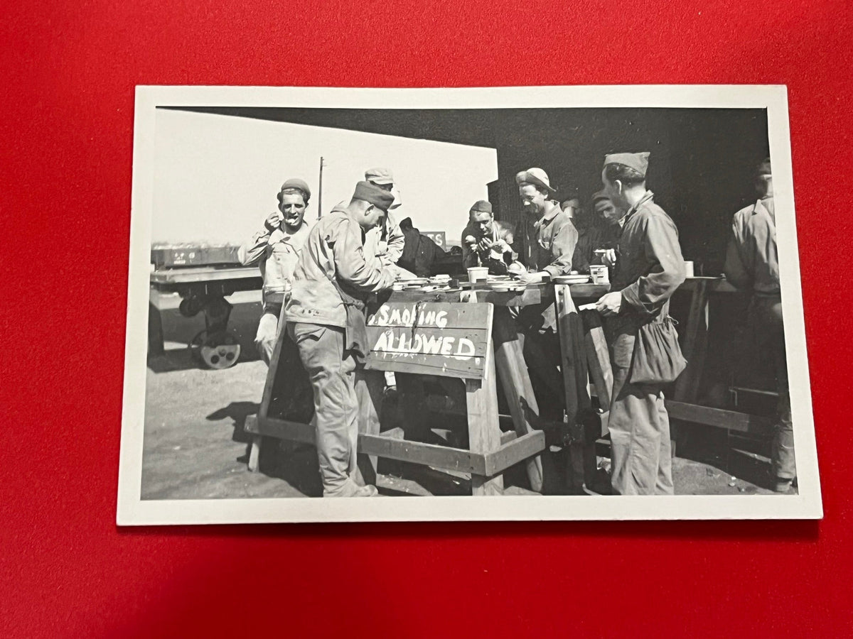 Soldiers Taking a Break - WWII