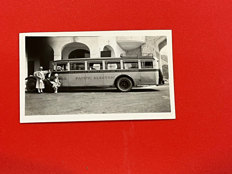 Pacific Electric Bus - Hollywood 1928